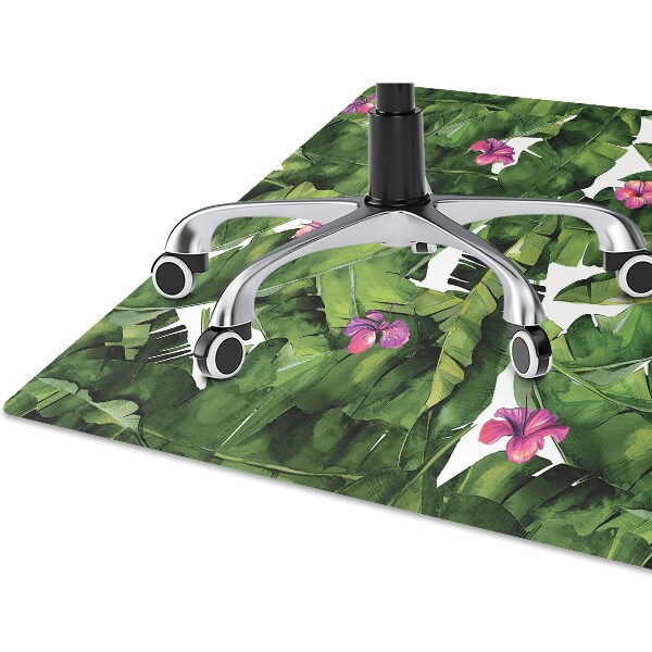 Podkładka pod krzesło obrotowe Hibiskus