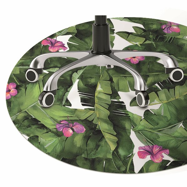 Podkładka pod krzesło obrotowe Hibiskus
