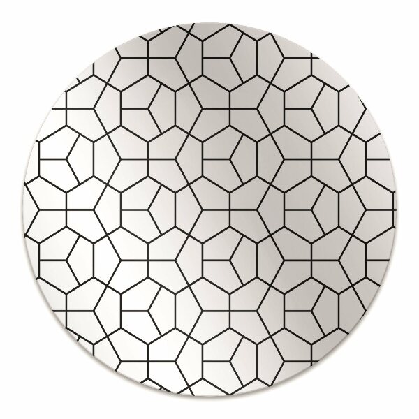 Mata pod krzesło Geometryczne kształty