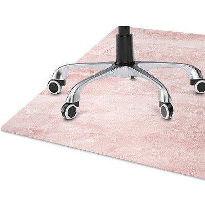 Podkładka pod krzesło obrotowe Różowa tekstura