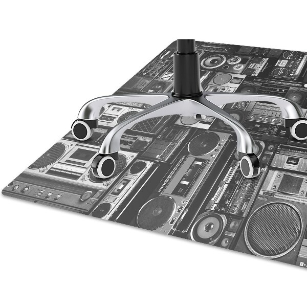 Mata na podłogę pod krzesło Old school boombox