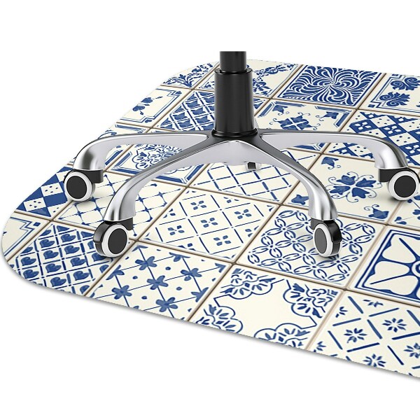 Podkładka pod krzesło obrotowe Płytki Azulejos