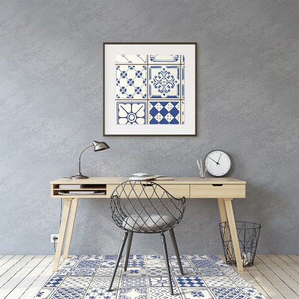 Podkładka pod krzesło obrotowe Płytki Azulejos