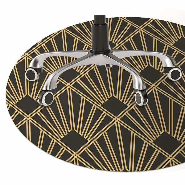 Mata pod fotel biurowy Styl art deco