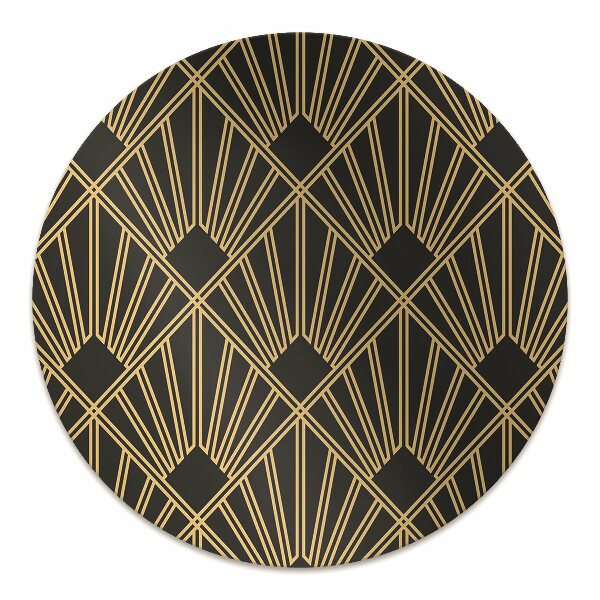 Mata pod fotel biurowy Styl art deco