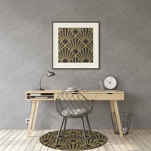 Mata pod fotel biurowy Styl art deco