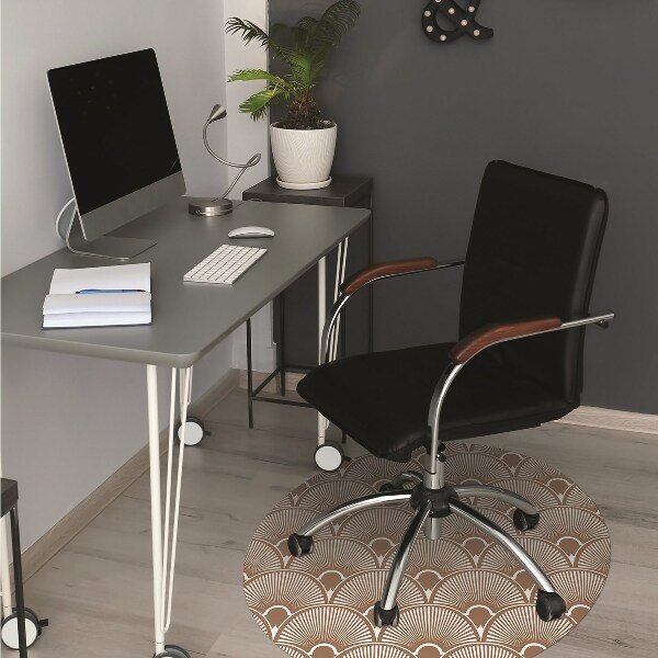 Mata pod fotel biurowy Styl art deco