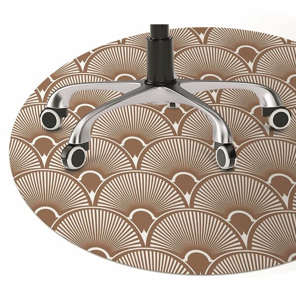 Mata pod fotel biurowy Styl art deco