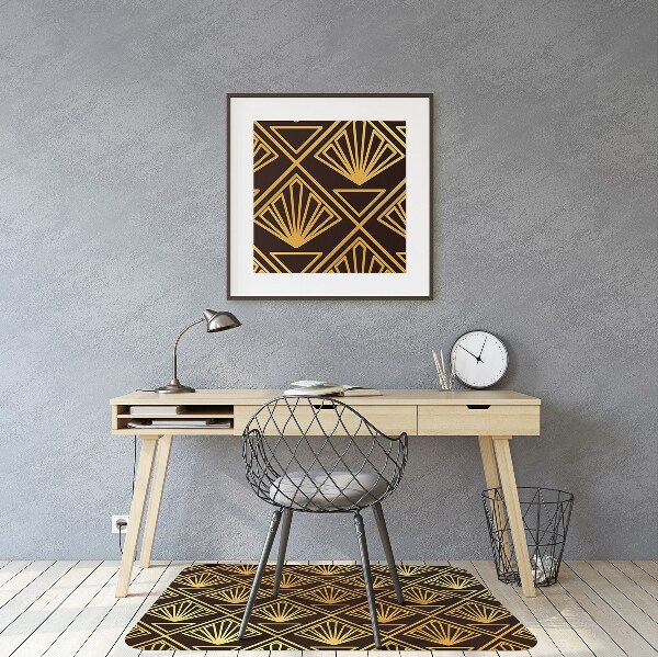 Mata pod fotel biurowy Styl art deco