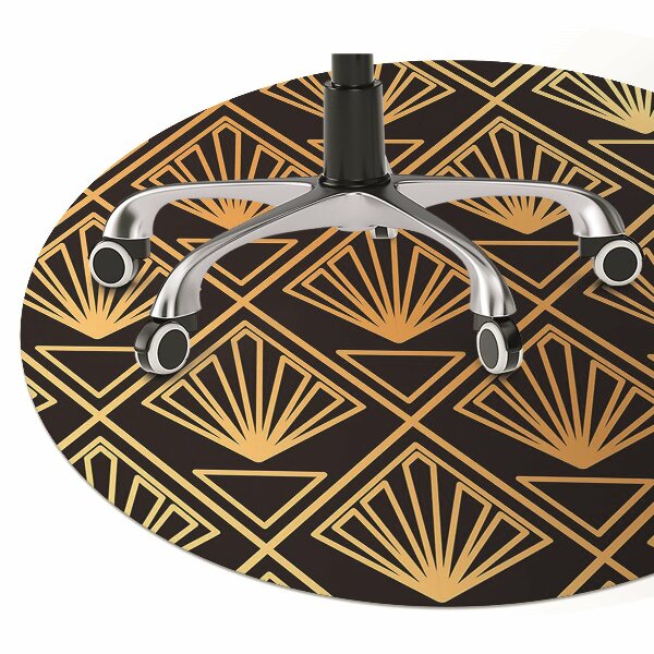 Mata pod fotel biurowy Styl art deco