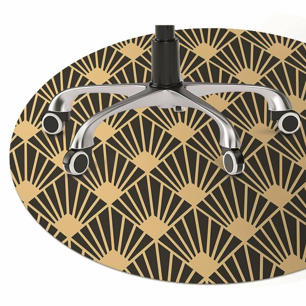 Podkładka pod krzesło obrotowe Art deco
