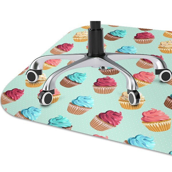 Mata pod krzesło do biura Babeczki muffinki
