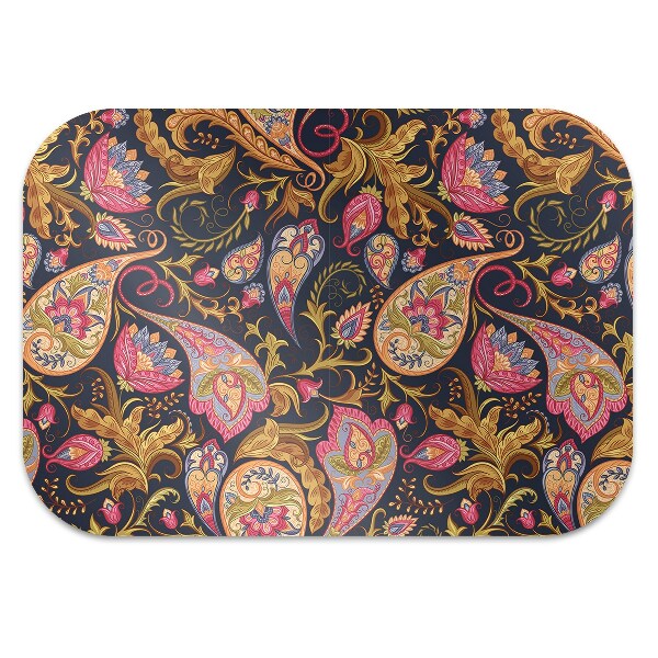 Mata pod fotel ochrona paneli Kolorowy Paisley