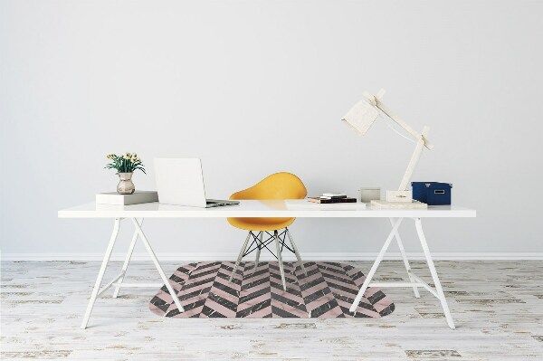 Mata pod fotel ochrona paneli Marmur styl loft