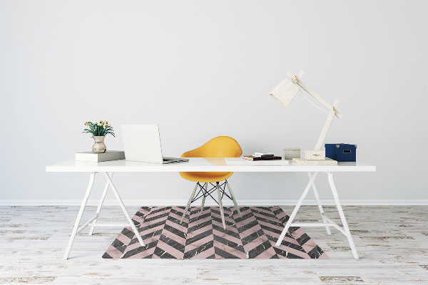 Mata pod fotel ochrona paneli Marmur styl loft