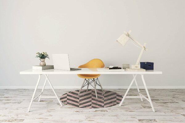 Mata pod fotel ochrona paneli Marmur styl loft