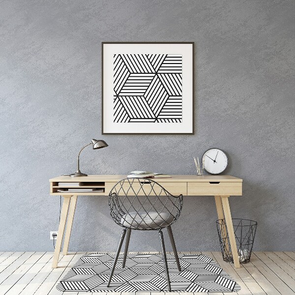 Podkładka pod fotel Geometryczna iluzja