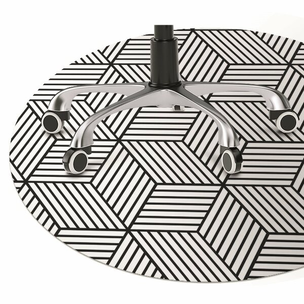 Podkładka pod fotel Geometryczna iluzja