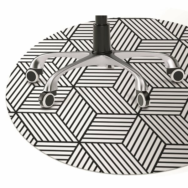Podkładka pod fotel Kostki geometryczne