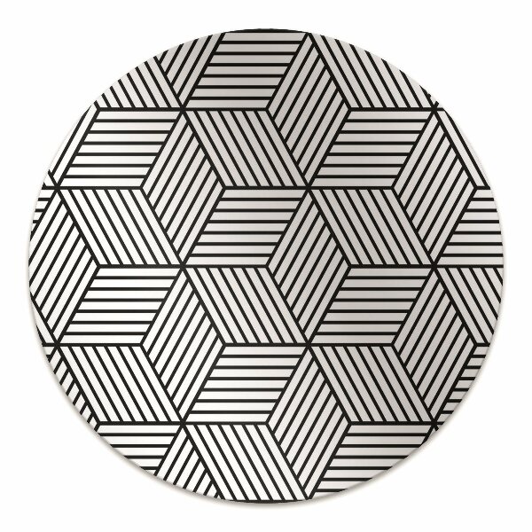 Podkładka pod fotel Kostki geometryczne