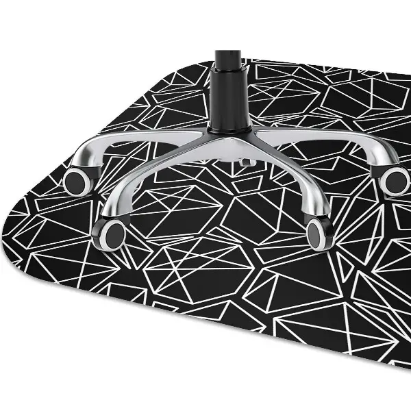 Mata pod krzesło Geometryczne kształty