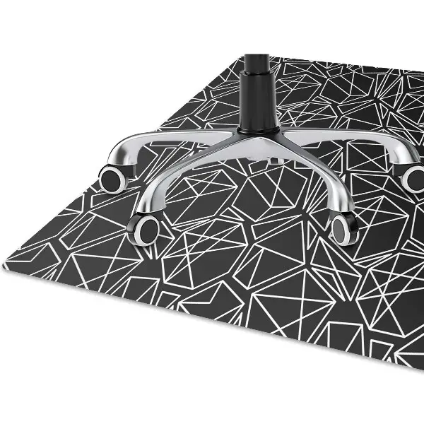 Mata pod krzesło Geometryczne kształty