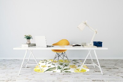 Podkładka pod krzesło Żółte kwiaty