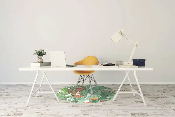 Mata na podłogę pod krzesło Kameleony
