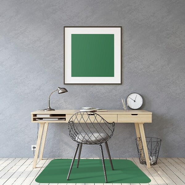 Mata pod fotel biurowy Kolor Leśny zielony