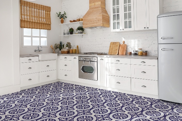 Płytki winylowe Pawie pióra