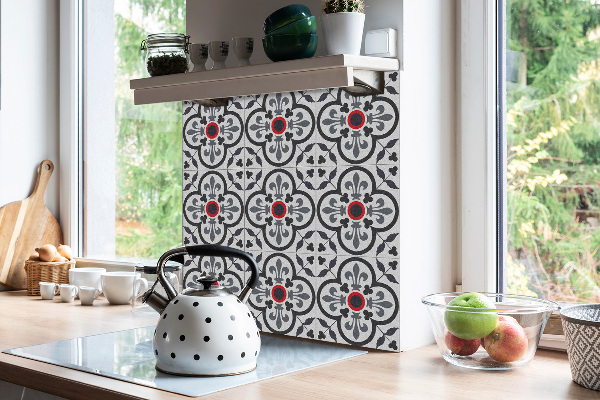 Kafelki winylowe Kwiaty i królewskie motywy