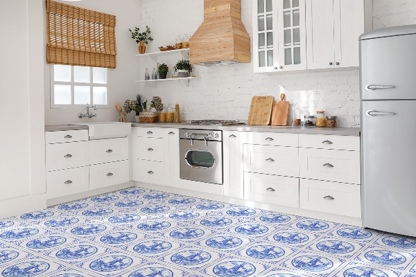 Samoprzylepne panele winylowe Wiatrak styl Azulejos