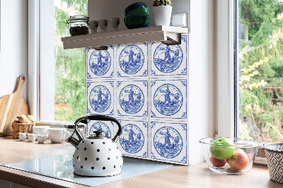 Samoprzylepne panele winylowe Wiatrak styl Azulejos