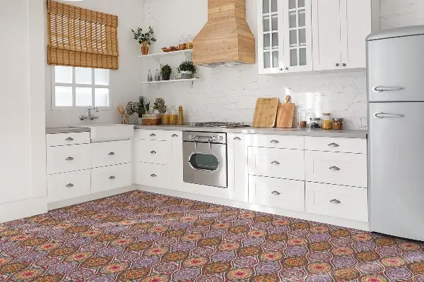 Samoprzylepne płytki winylowe Piękna mandala