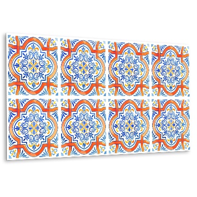 Panel ścienny dekoracyjny Grafika w stylu Azulejos