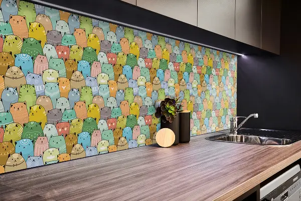Panel ścienny Kolorowe koty