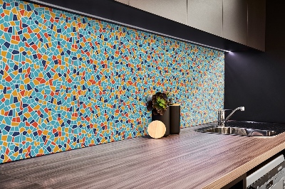 Panel winylowy na ścianę kolorowa mozaika