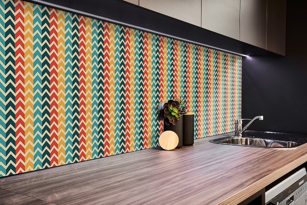 Panel ścienny samoprzylepny Retro wzór
