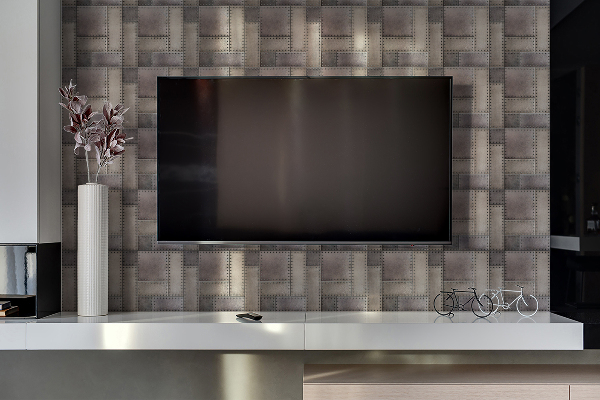 Panel ścienny pcv Tekstura blachy