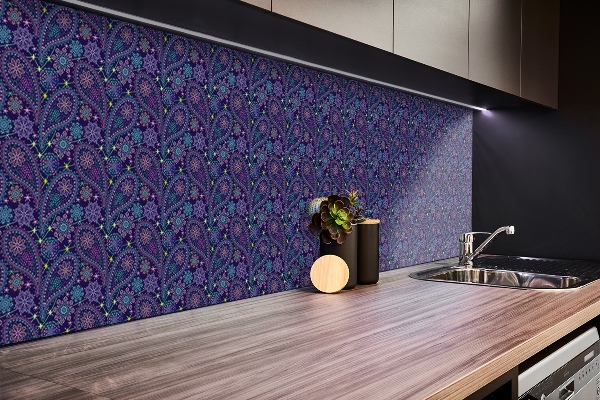 Panel ścienny samoprzylepny Wzór Paisley
