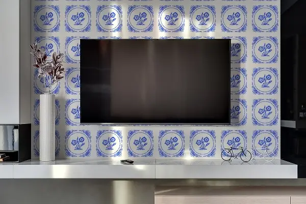 Panel samoprzylepny Kwiatek Azulejos