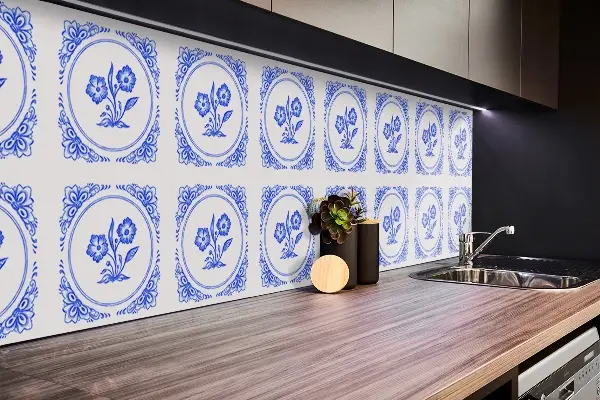 Panel samoprzylepny Kwiatek Azulejos