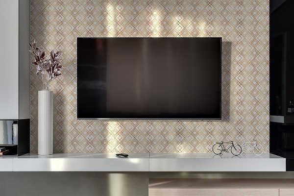 Panel samoprzylepny Złote linie