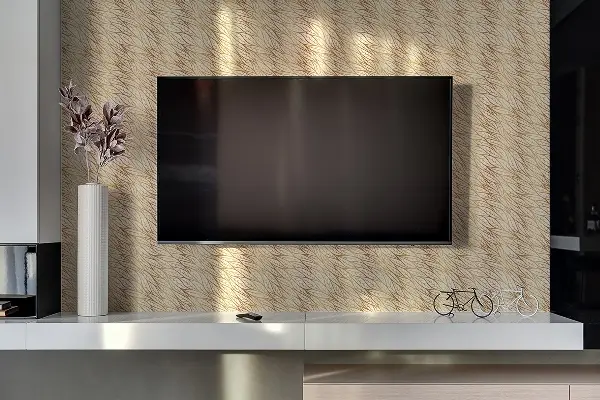 Panel winylowy na ścianę Złote liście