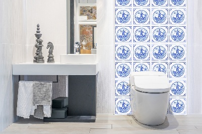 Panel samoprzylepny Wiatrak styl Azulejos