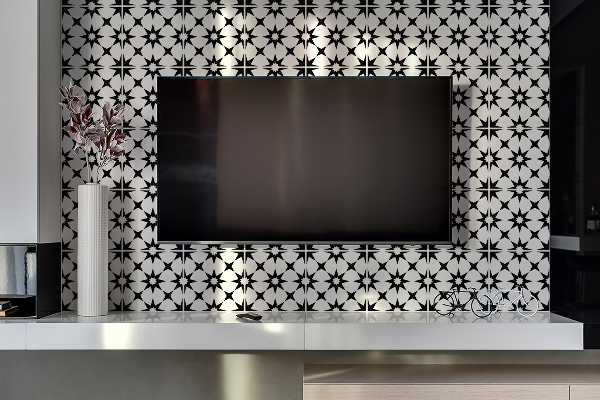 Panel na ścianę Gwiazdy geometria