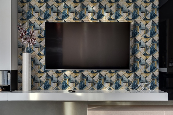 Panel samoprzylepny Abstrakcja geometria