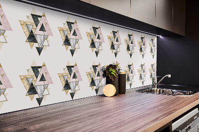 Panel winylowy na ścianę Panel podłogowy Geometryczne trójkąty