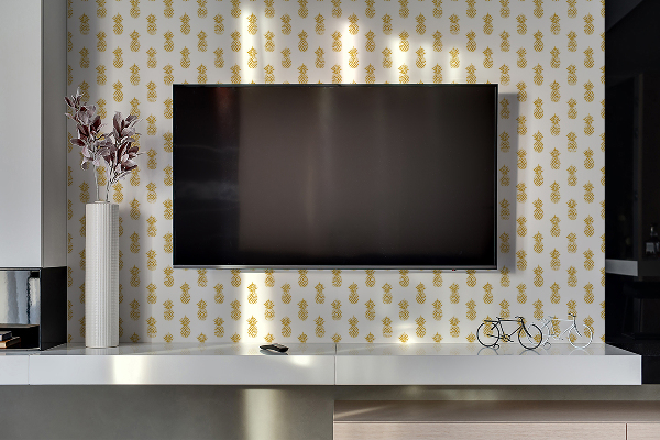 Panel ścienny samoprzylepny Ananasy