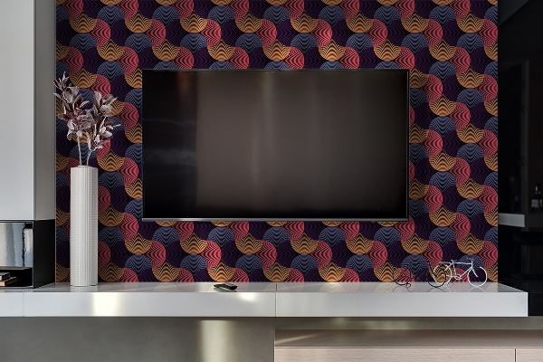 Panel ścienny Wzór retro